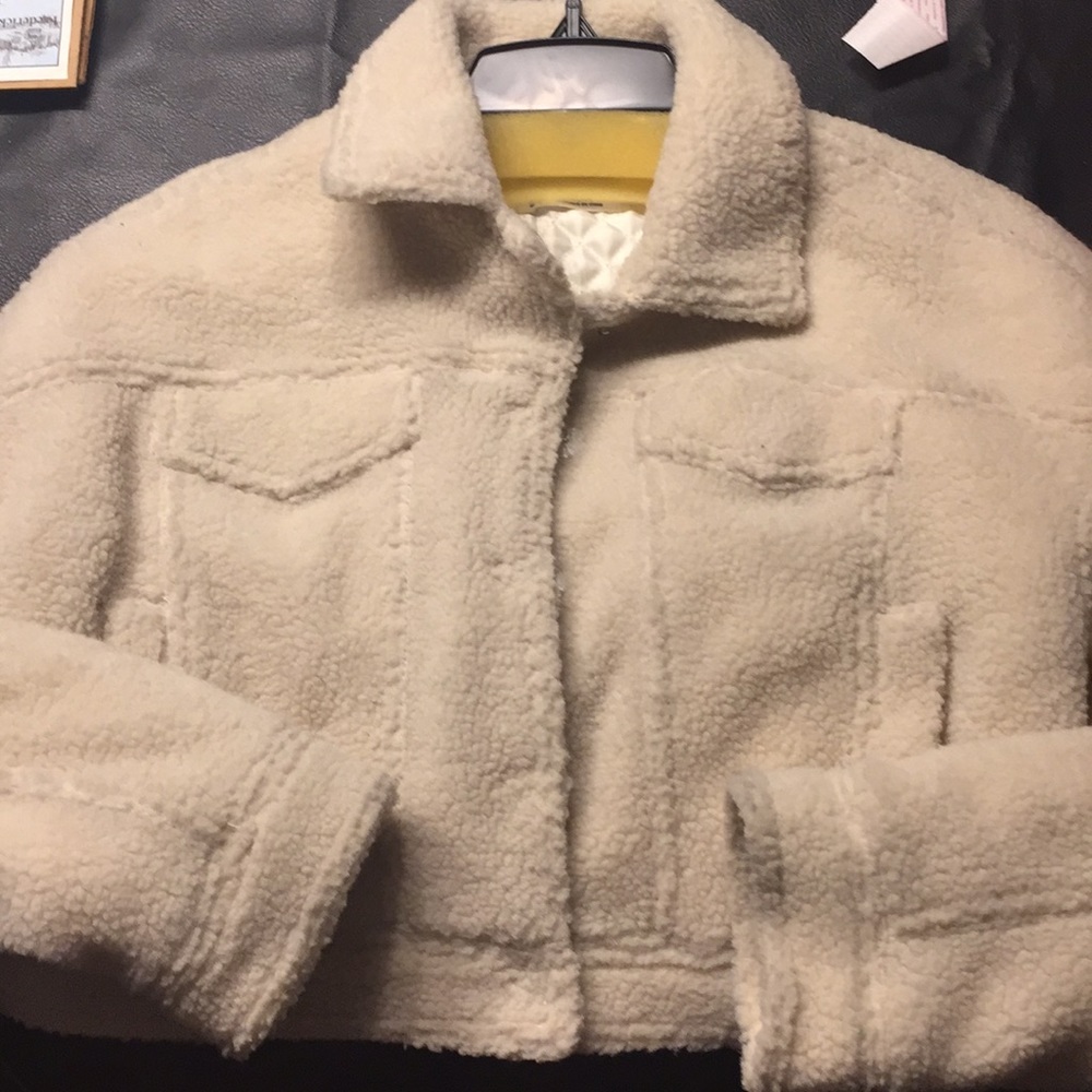 BDG - Cropped Fleece, Quilted Jacket